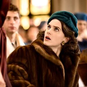 50s ASO Mrs Maisel Faux Fur Coat Brown Luxury Old Hollywood Glam MED LARGE